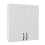 Hanah Home Mueble de Baño Blanco 70x80x27.1 cm con Almacenamiento Funcional y Diseño Moderno